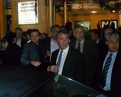 Ο Υπουργός Υποδομών, Μάκης Βορίδης στην Κρύα Βρύση